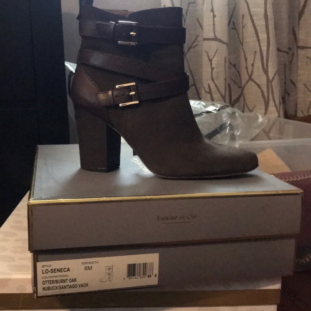 Louise Et Cie Brown bootie